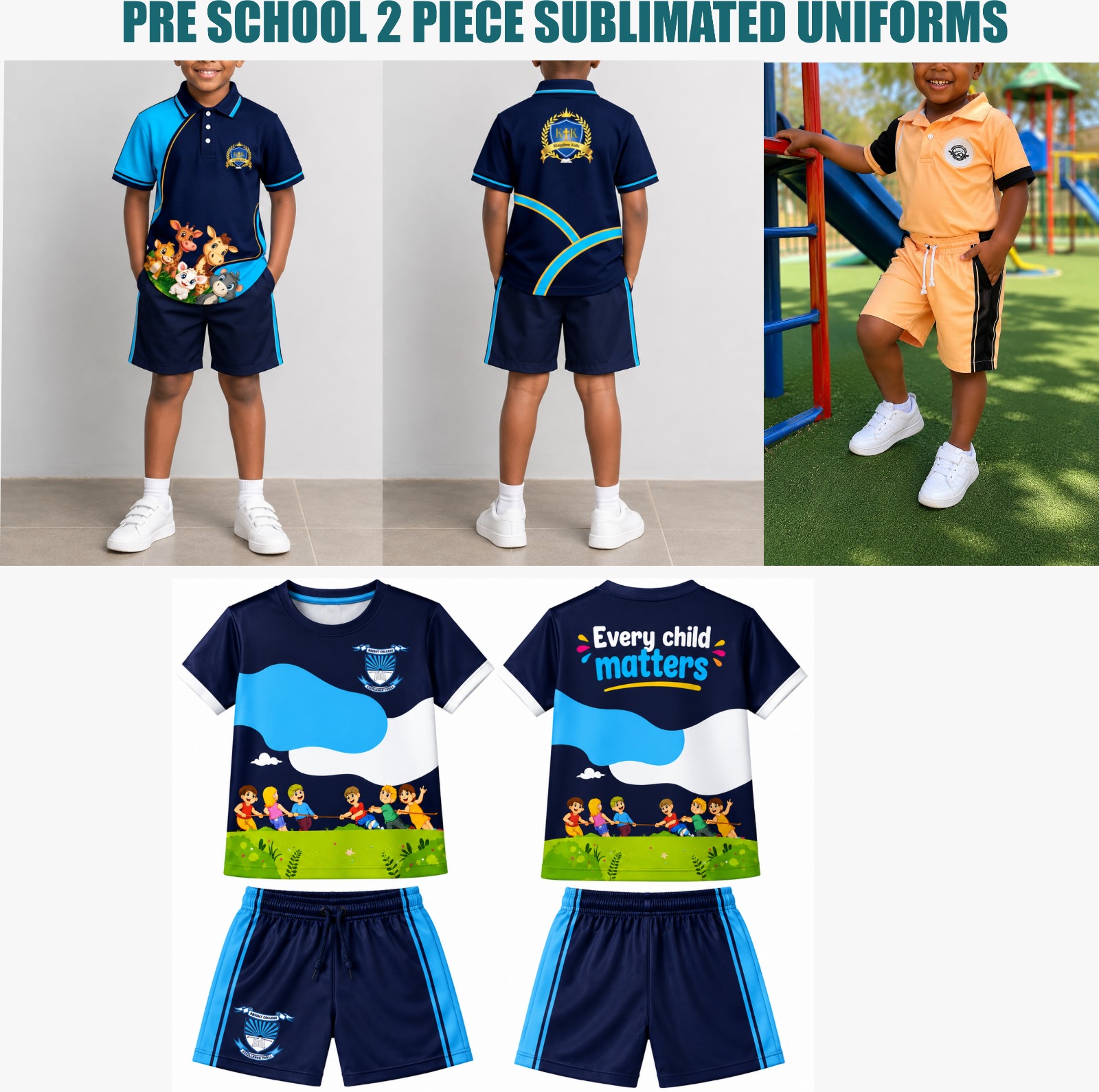 PRE SCHOOL 2 PIECE UNIFORMS